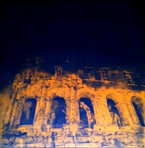 teatro marcello 2019 puntasecca e vernice ferrosa